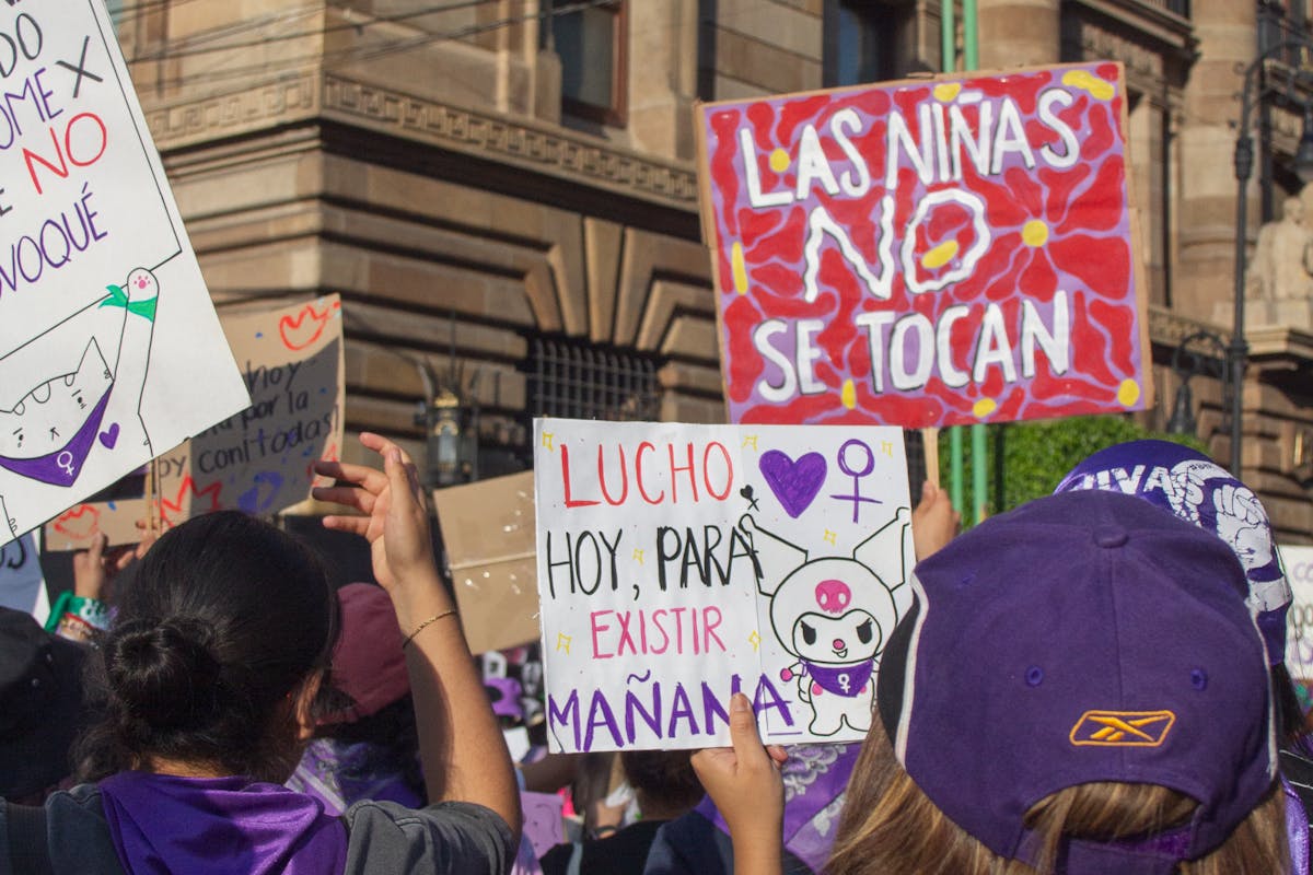 lucha feminista por la igualdad de género